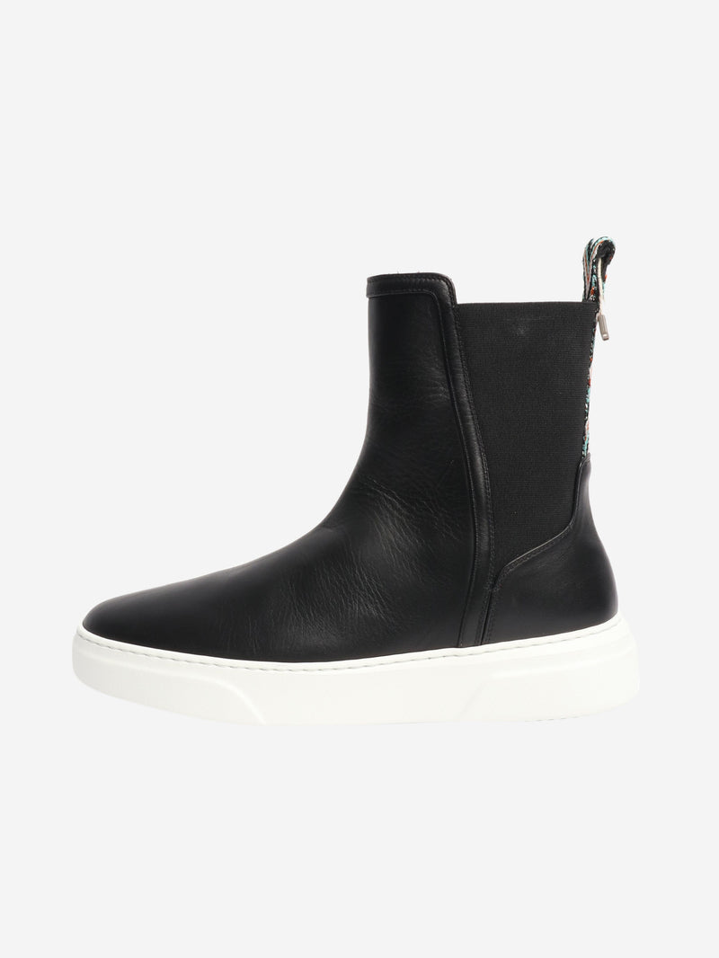 Black slip on boots - size EU 39 (UK 6) Boots Missoni 