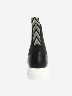 Black slip on boots - size EU 39 (UK 6) Boots Missoni 