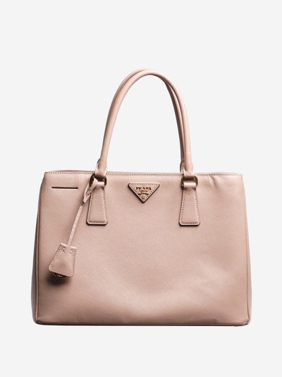 Blush Saffiano Galleria leather 2way bag Top Handle Bags Prada 