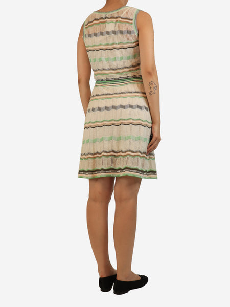 Melon sleeveless knit dress - size UK 10 alternate image