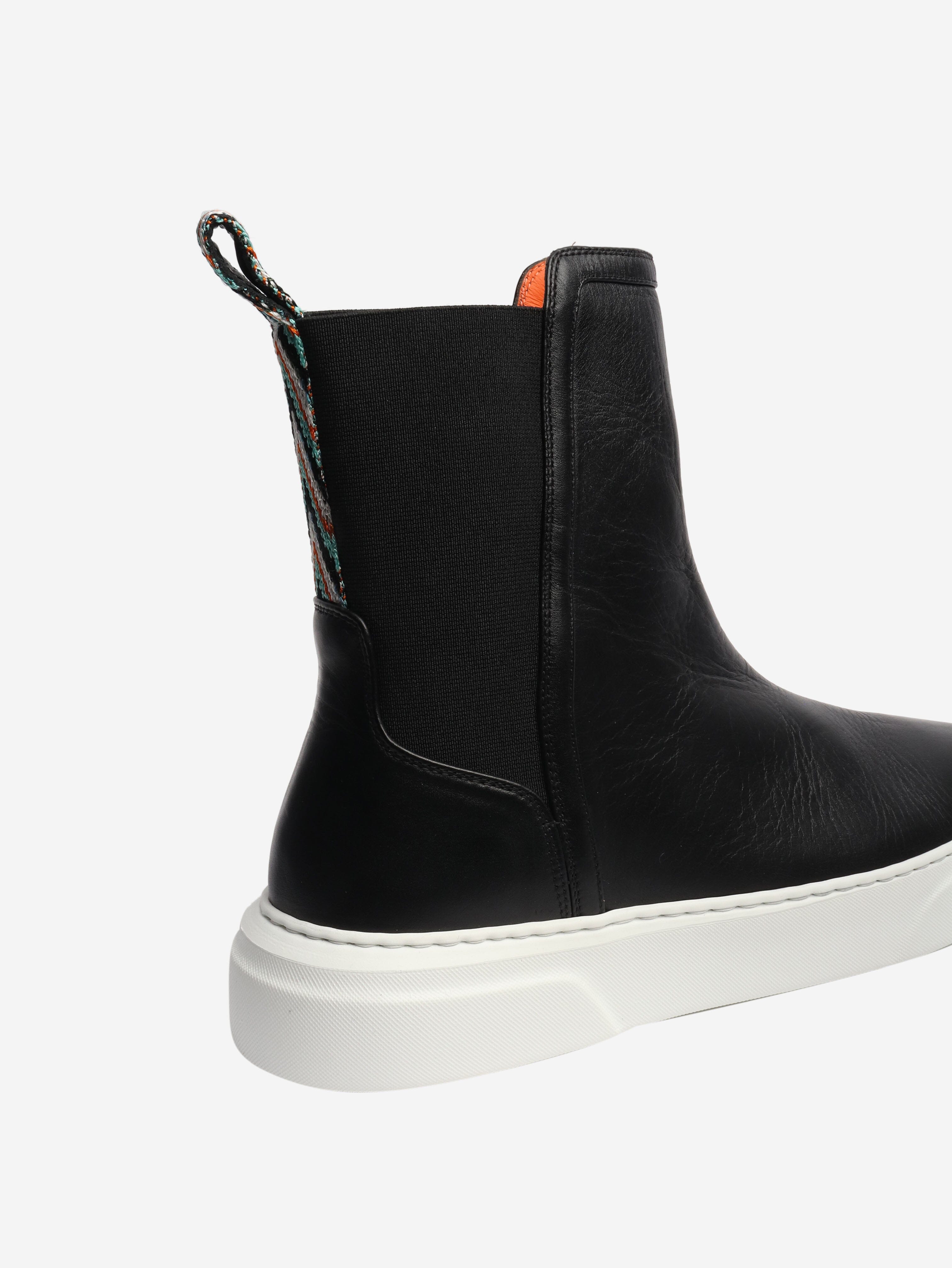 Black slip on boots - size EU 39 (UK 6) Boots Missoni 
