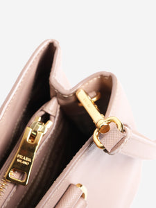 Prada Blush Saffiano Galleria leather 2way bag