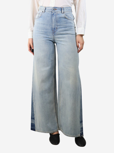 Blue wide leg jeans - size UK 8 Trousers Chloe 