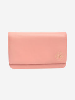 Pink 2012 Camellia Wallet on Chain bag Cross-body bags Chanel 