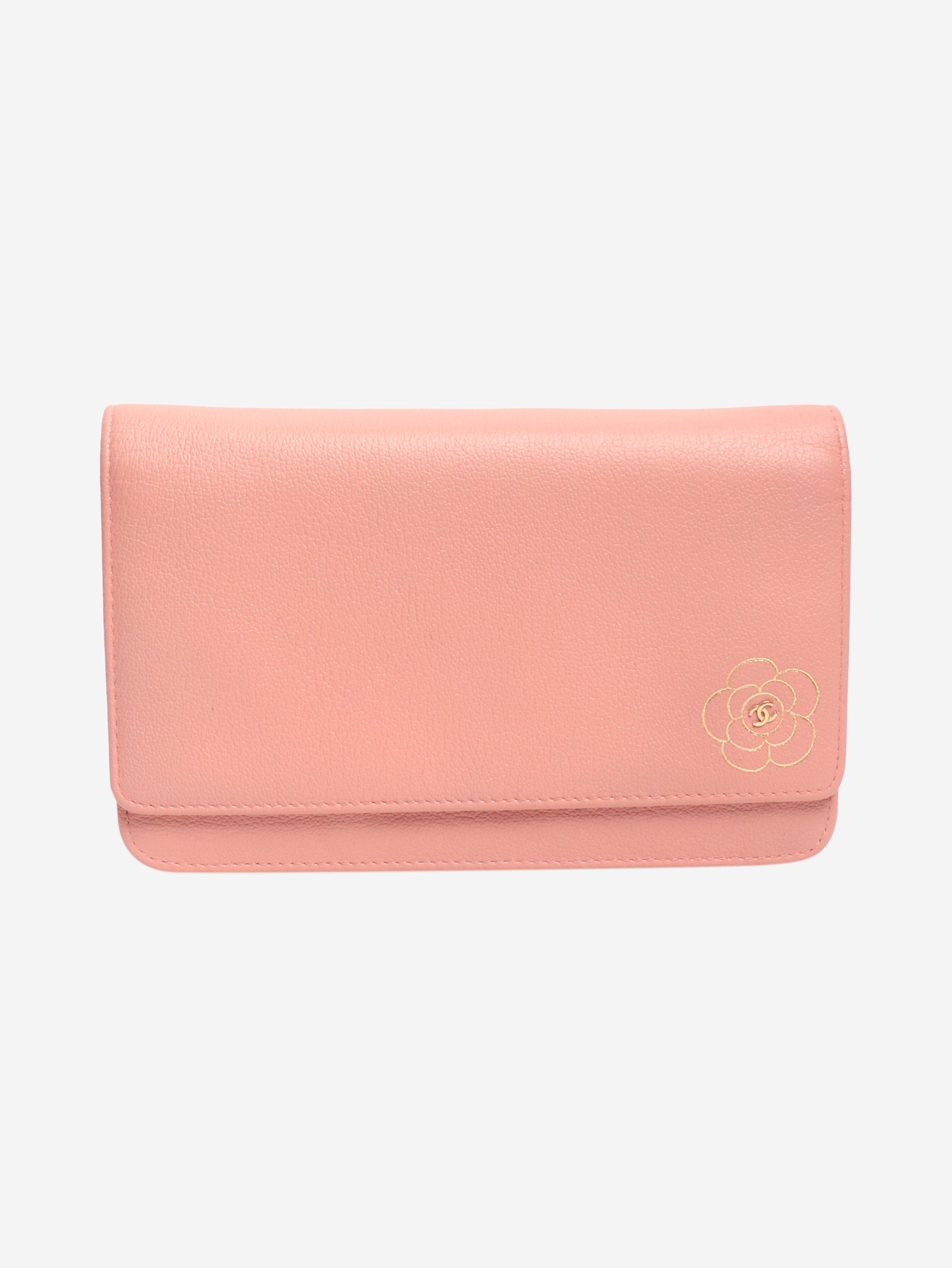 Pink 2012 Camellia Wallet on Chain bag Cross-body bags Chanel 