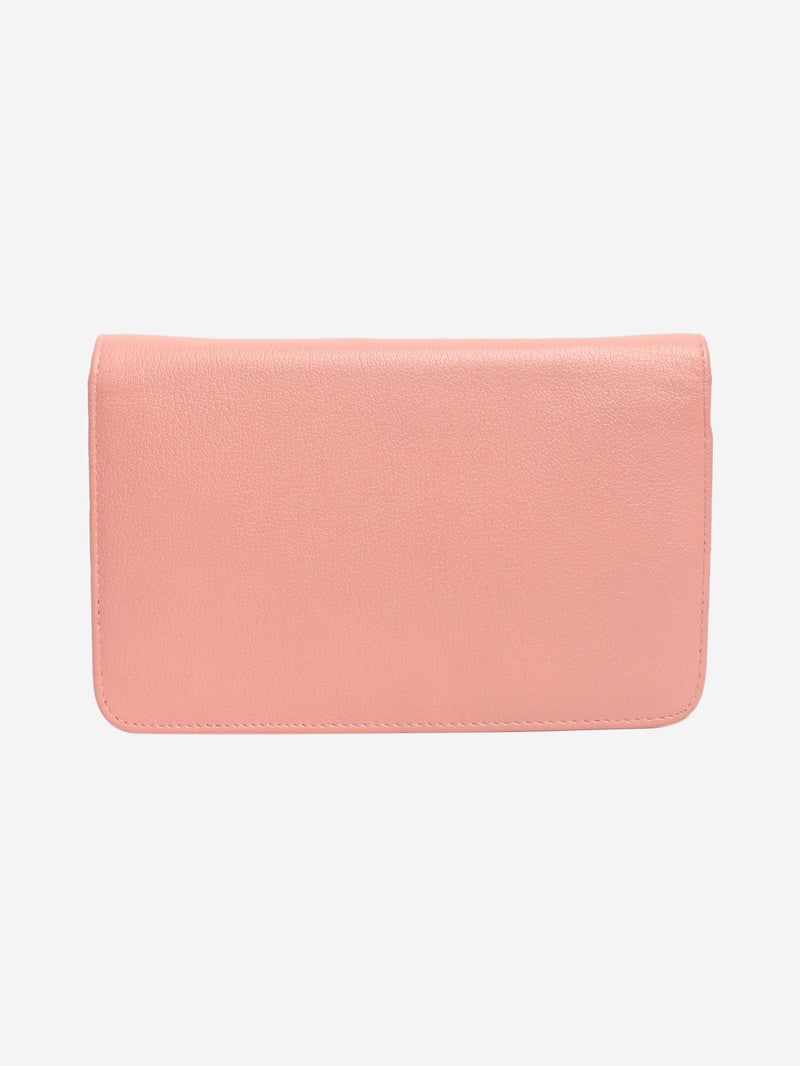 Pink 2012 Camellia Wallet on Chain bag Cross-body bags Chanel 