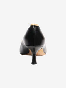 Chanel Black pointed-toe kitten heels - size EU 38 (UK 5)