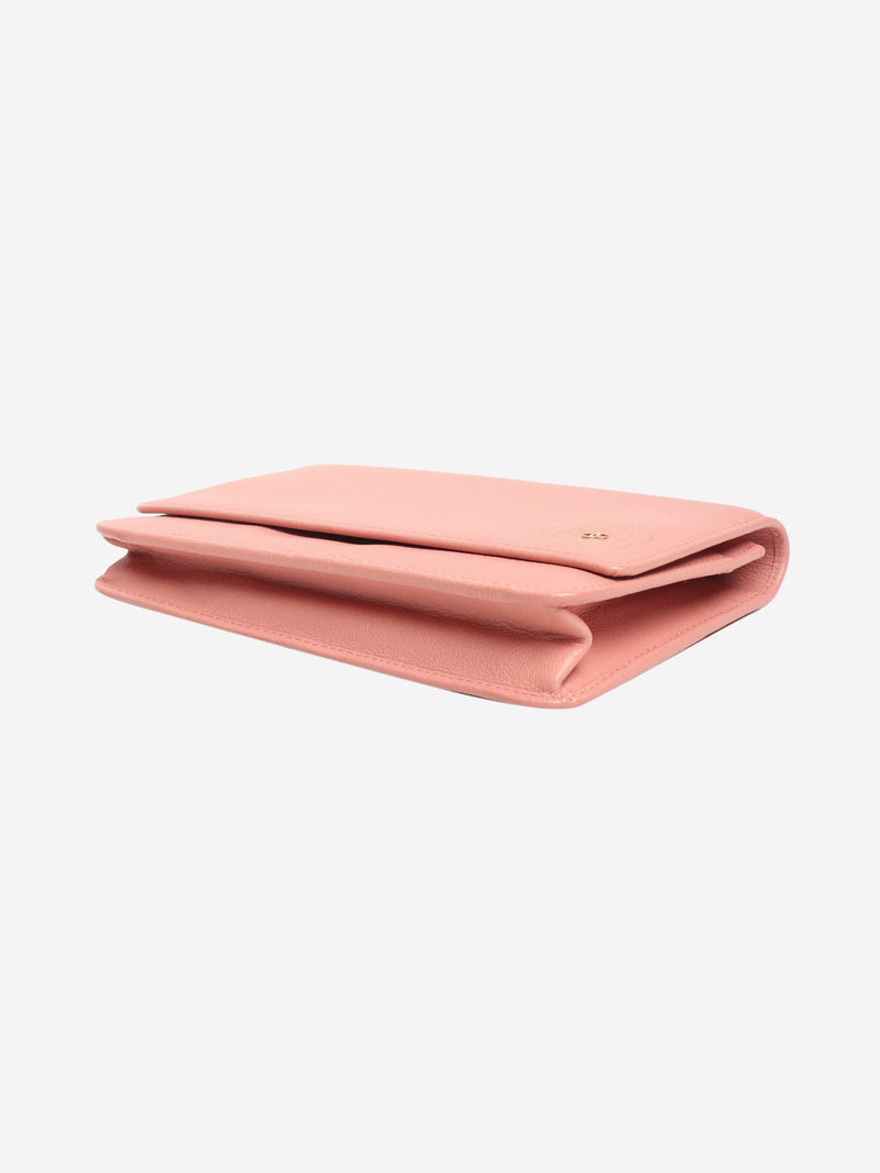 Pink 2012 Camellia Wallet on Chain bag Cross-body bags Chanel 