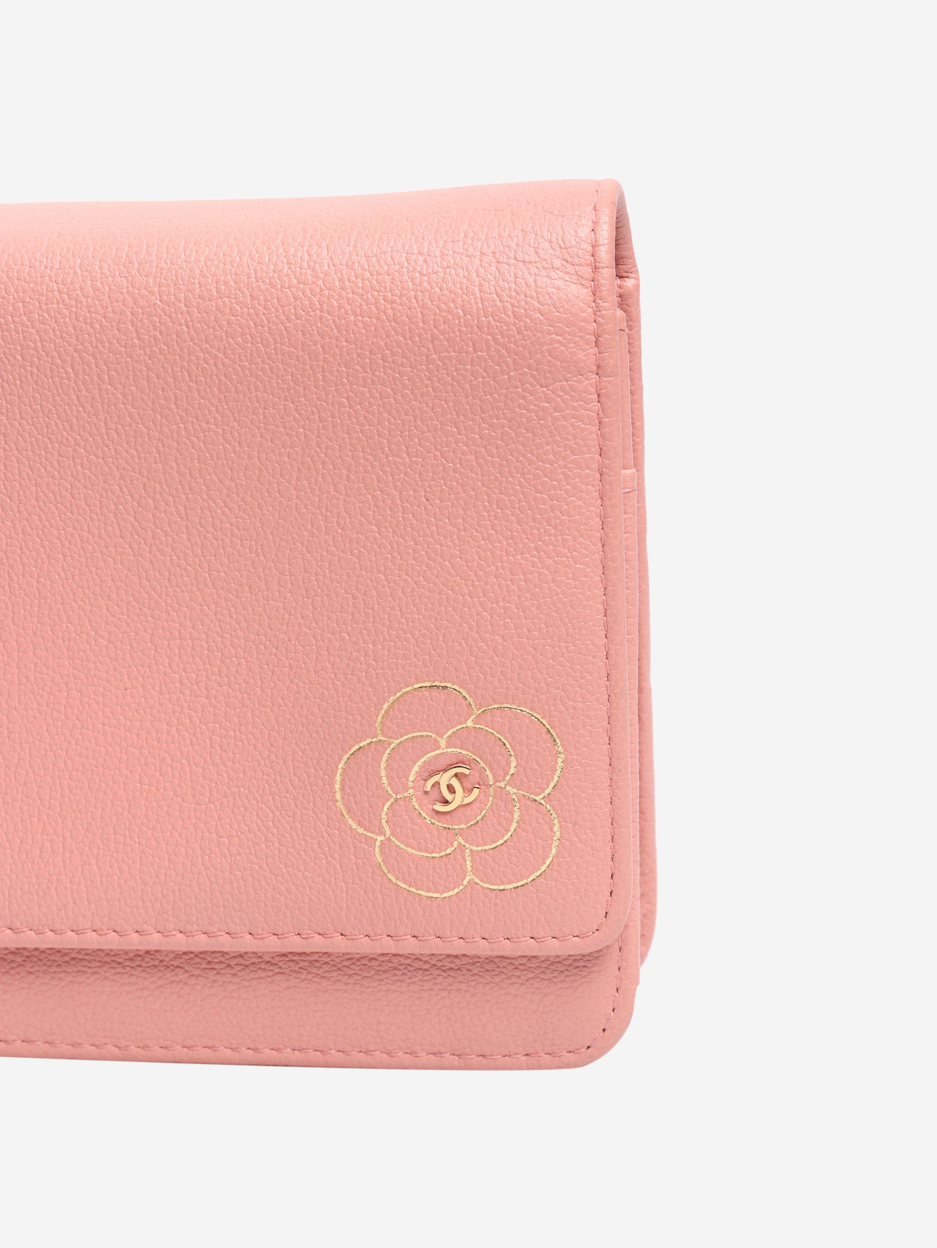 Pink 2012 Camellia Wallet on Chain bag Cross-body bags Chanel 
