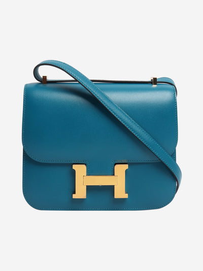 Blue Constance 18 bag Cross-body bags Hermes 