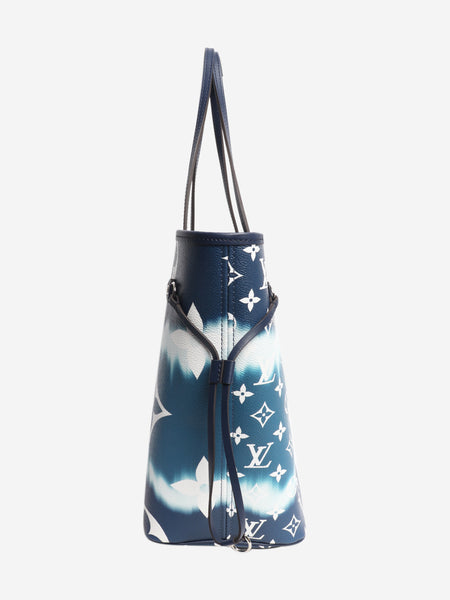 Blue 2020 Neverfull MM Escale tote bag alternate image