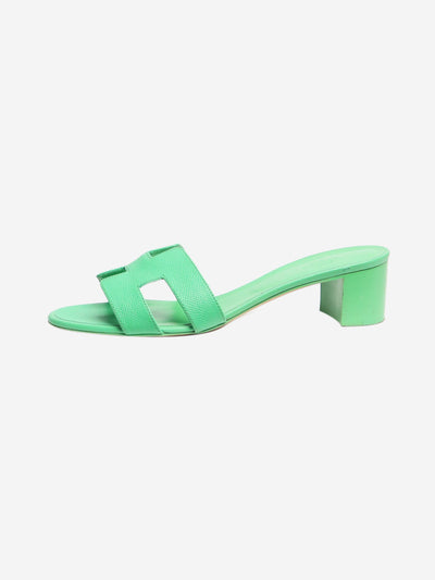 Green Oasis sandals - size EU 41 Heels Hermes 
