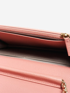 Pink 2012 Camellia Wallet on Chain bag Cross-body bags Chanel 