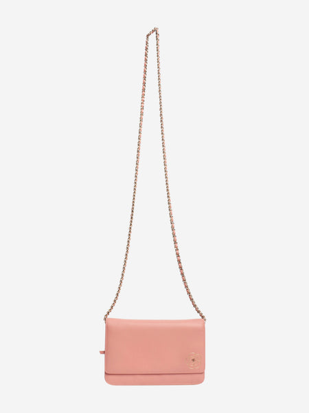Pink 2012 Camellia Wallet on Chain bag alternate image