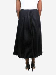 Joseph Black pleated midi skirt - size UK 14