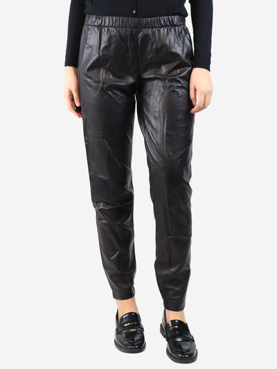Black leather trousers - size S Trousers Vince 