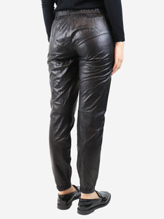 Black leather trousers - size S Trousers Vince 