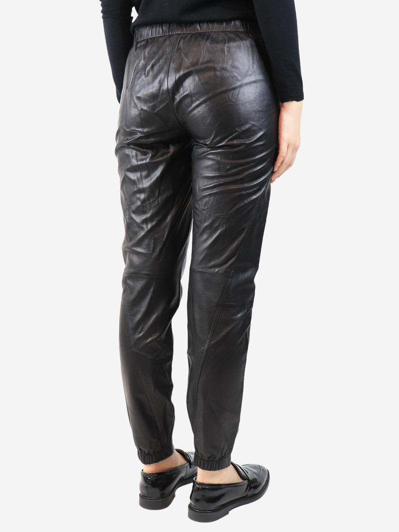 Black leather trousers - size S Trousers Vince 