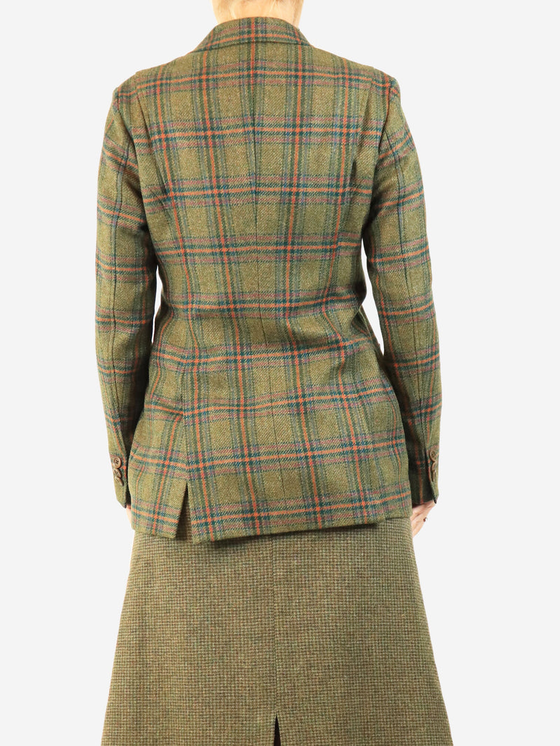 Green tartan St James jacket - size UK 10 Coats & Jackets Beretta 