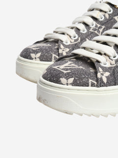 Grey monogram trainers - size EU 37 (UK 4) Trainers Louis Vuitton 
