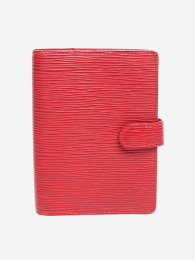 Red epi leather agenda cover Wallets, Purses & Small Leather Goods Louis Vuitton 