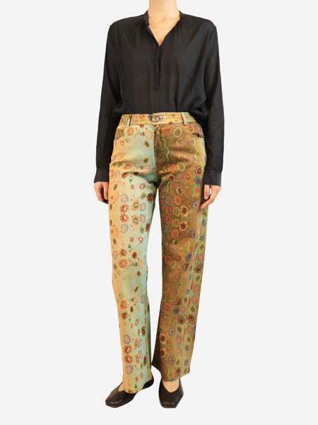 Multicolour Essie floral pants - size UK 8 alternate image