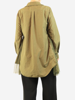 Green 2023 tulle shirt - size S Tops Comme Des Garçons 