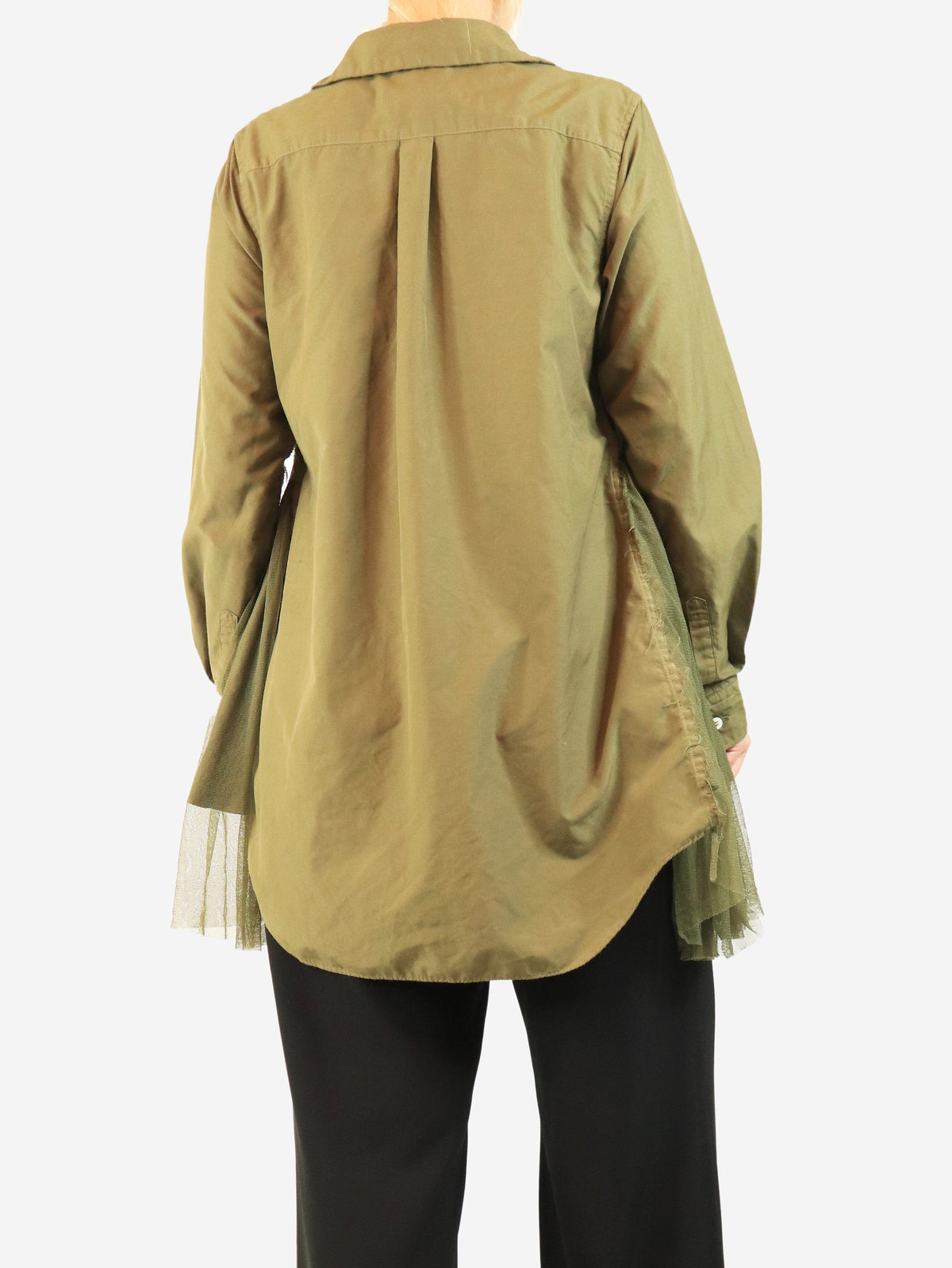 Green 2023 tulle shirt - size S Tops Comme Des Garçons 