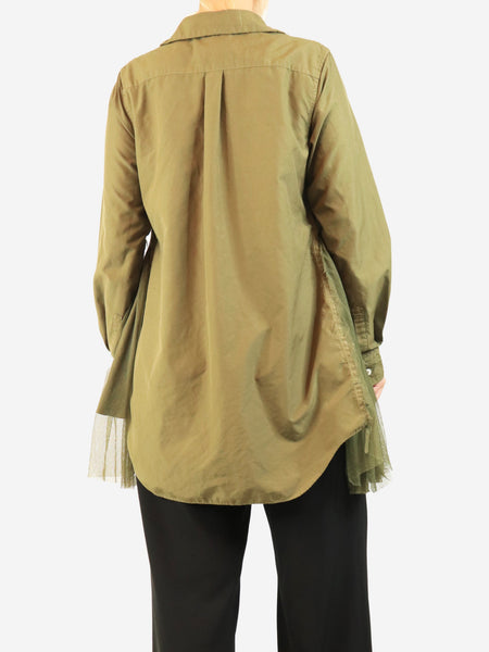 Green 2023 tulle shirt - size S alternate image