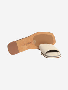 Brunello Cucinelli Grey suede slides - size EU 37 (UK 4)