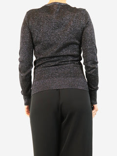 Black lurex knit top - size S Tops Joseph 