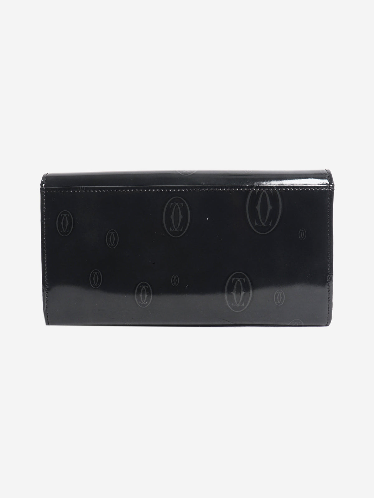 Black patent leather chain wallet Wallets, Purses & Small Leather Goods Cartier 