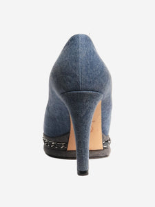 Chanel Blue denim pumps - size EU 38.5