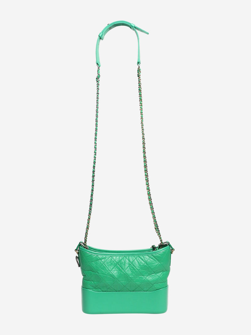 Green 2019 Gabrielle leather bag Cross-body bags Chanel 