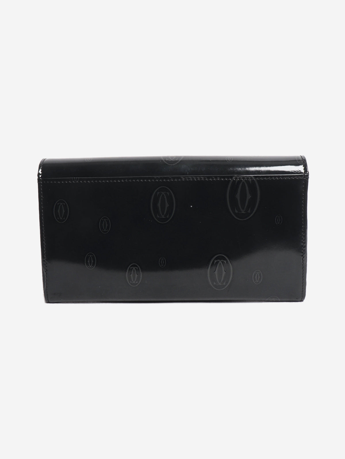 Black patent leather chain wallet Wallets, Purses & Small Leather Goods Cartier 