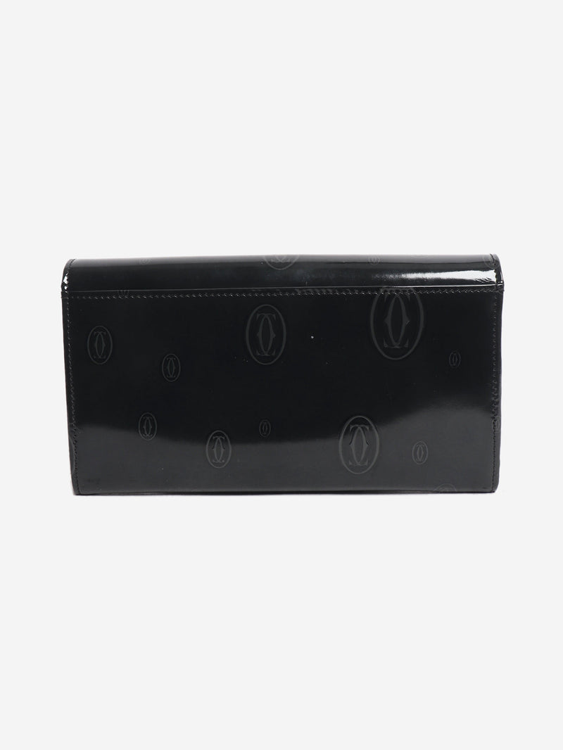 Black patent leather chain wallet Wallets, Purses & Small Leather Goods Cartier 