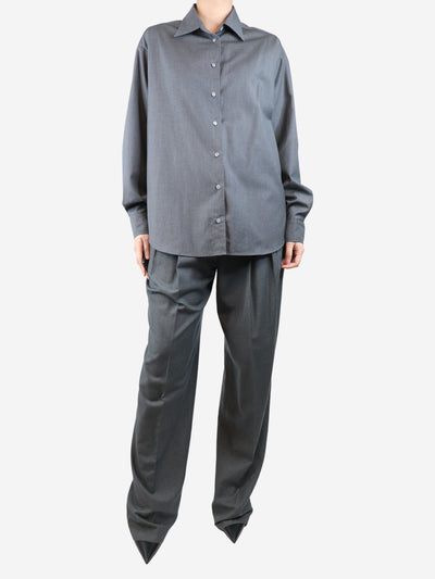 Grey shirt and trouser set - size S Sets The Frankie Shop 