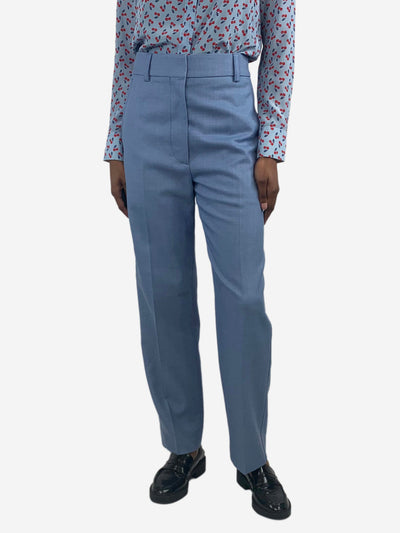 Blue wool trousers - size UK 6 Trousers Marni 