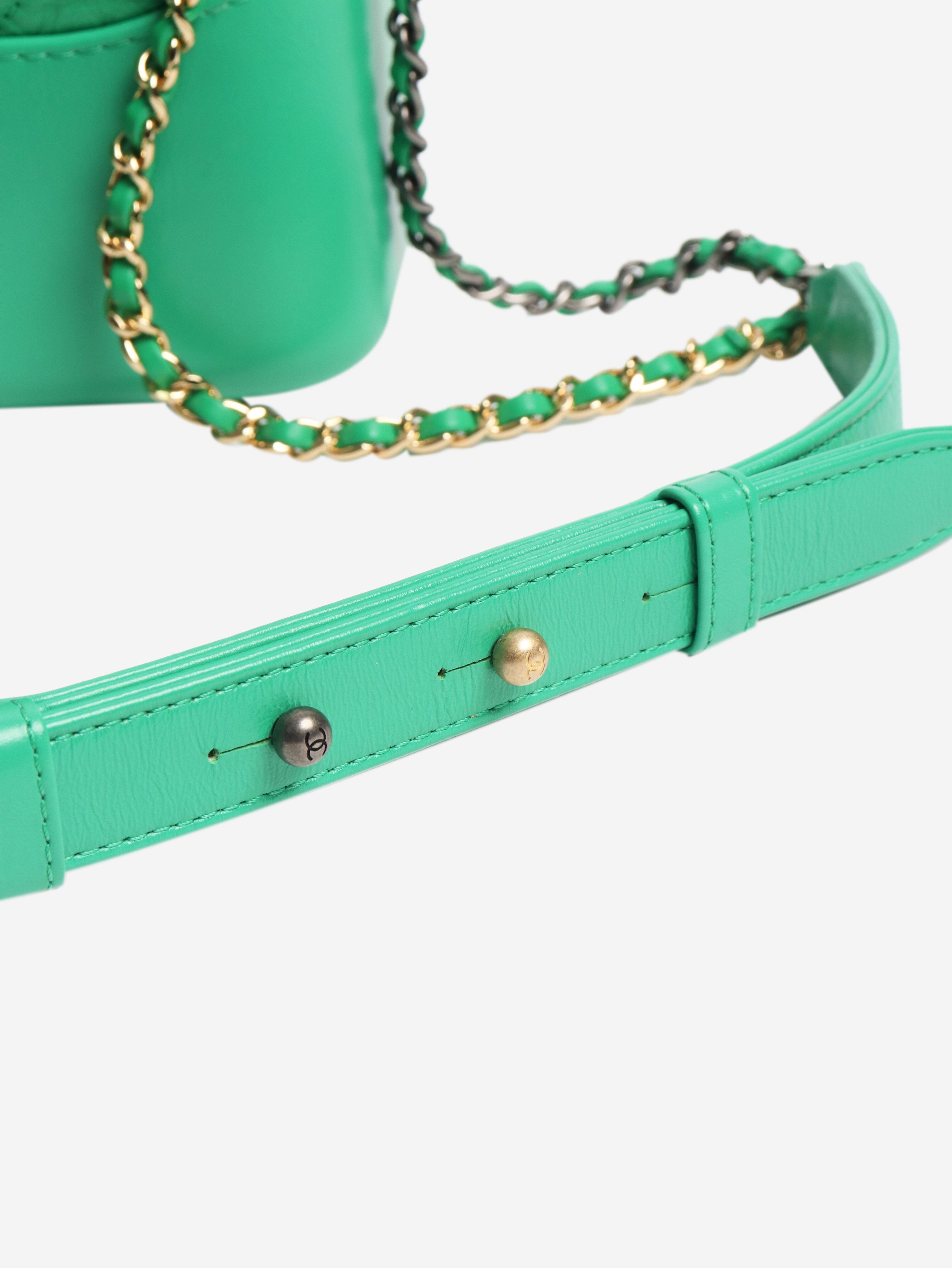 Green 2019 Gabrielle leather bag Cross-body bags Chanel 