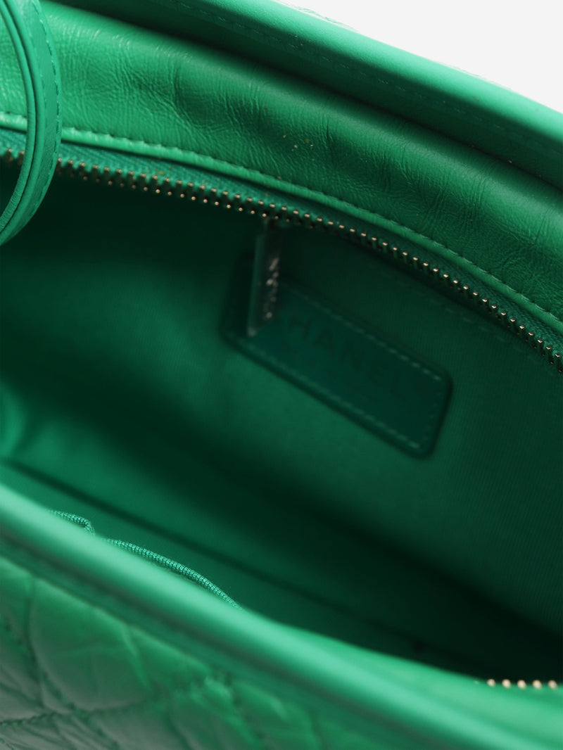 Green 2019 Gabrielle leather bag Cross-body bags Chanel 
