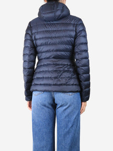 Moncler Navy blue lightweight shell jacket - size UK 10