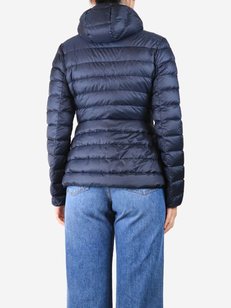 Navy blue lightweight shell jacket - size UK 10 Coats & Jackets Moncler 