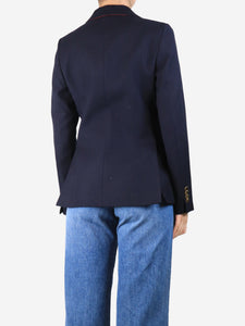 Cordings Navy blue wool jacket - size UK 10