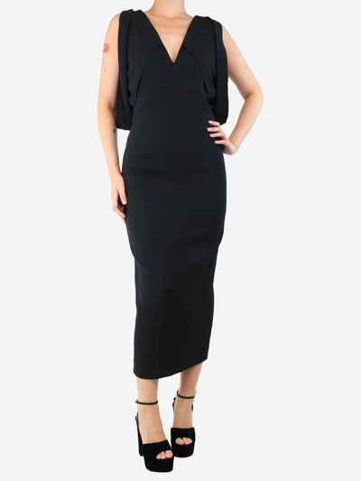 Black sleeveless crepe dress - size UK 8 Dresses Antonio Berardi 