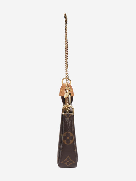 Brown 2021 mini monogram pouch alternate image