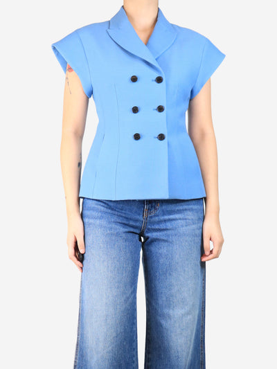 Blue double breasted blazer top - size UK 10 Tops Dior 