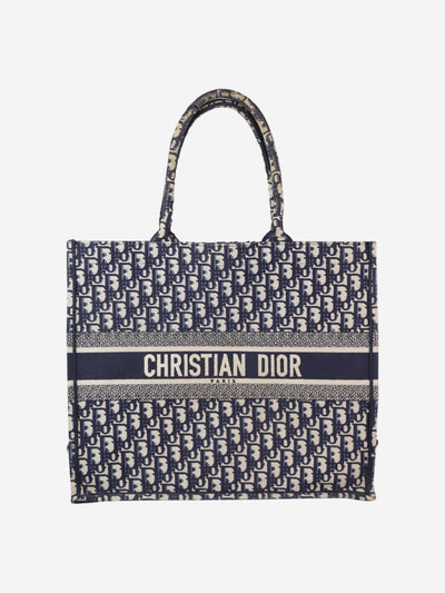 Blue 2019 oblique book tote - size Tote Bags Christian Dior 