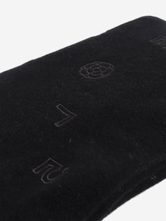 Black cashmere scarf Scarves Chanel 