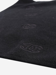 Black cashmere scarf Scarves Chanel 