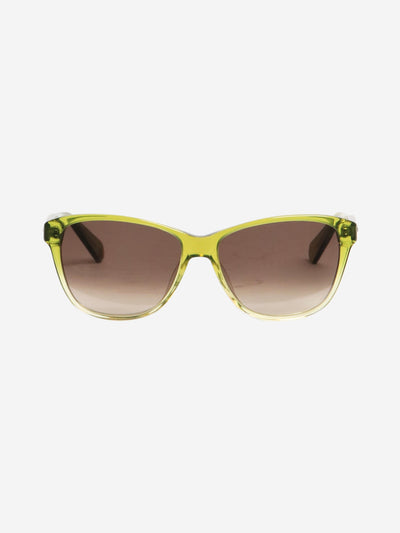 Green cat-eye sunglasses Sunglasses Balmain 